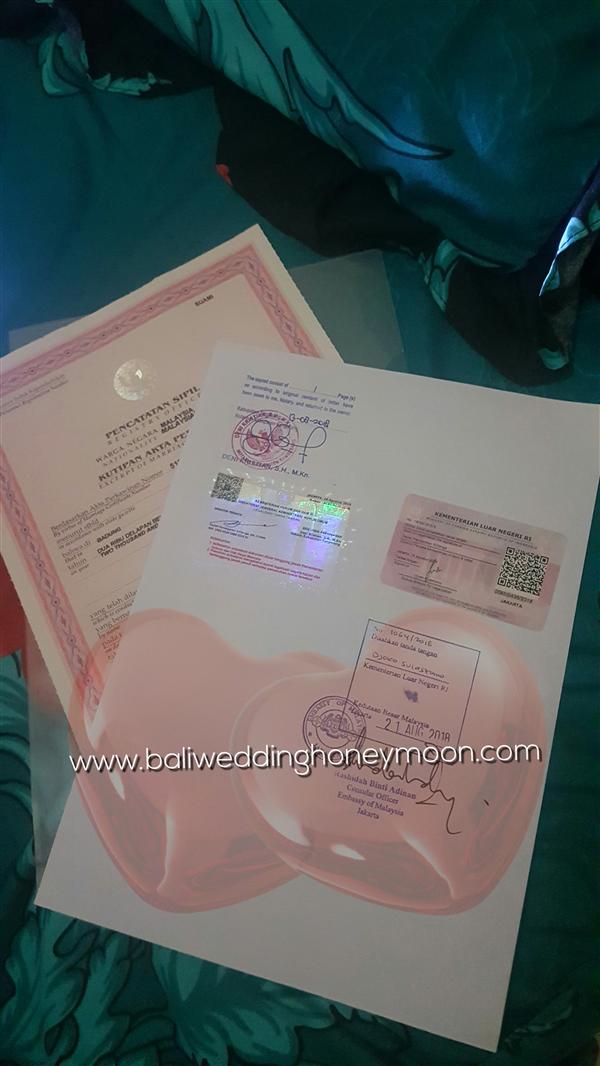 Legallymarriedinbaliproccess custom